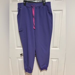 Figs Zamora Jogger scrub pant. Amethyst. XXL Tall. EUC.